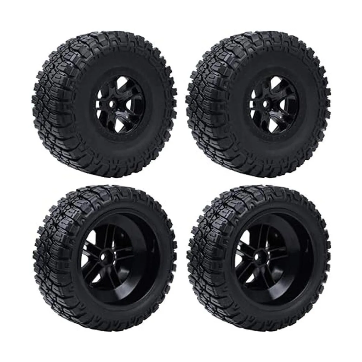 Hobbypark Juego de 4 piezas de 4.724 in de diámetro