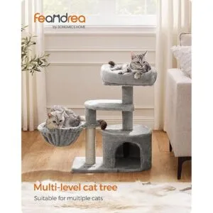FEANDREA rbol para gatos torre para gatos condominio_2