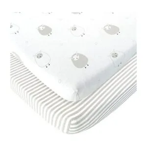 Sábanas bajeras de moisés para bebé junto a la cama_1