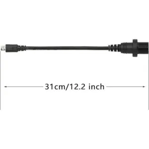 CERRXIAN Cable de extensión micro USB para coche barco
