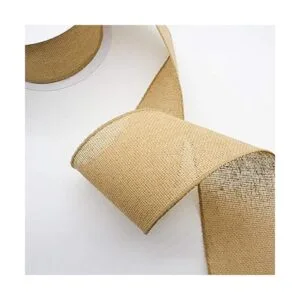 CT CRAFT LLC Cinta de arpillera con alambre 4 pulgadas x_3