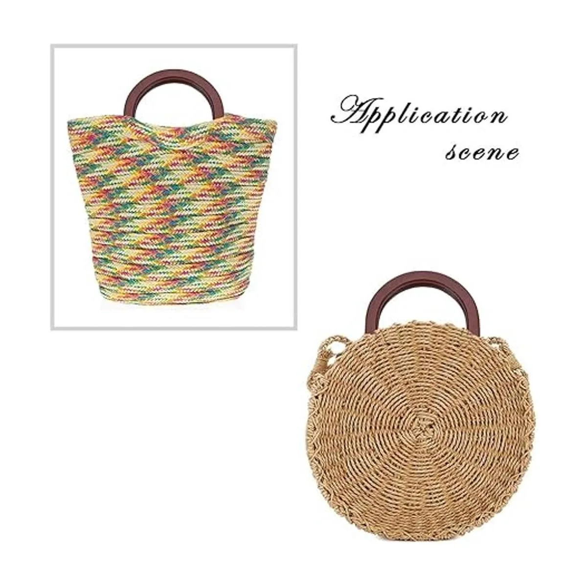 PH PandaHall Asas de madera de repuesto para bolso hecho a_5