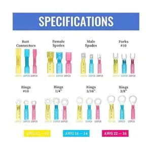 Kit de 250 unidades de terminales eléctricos_2