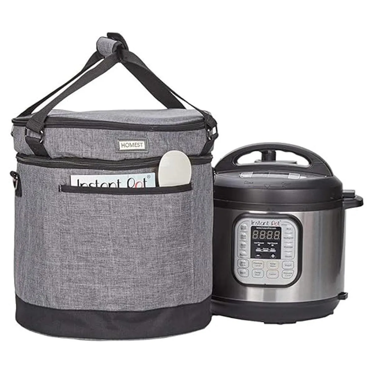 HOMEST Bolsa de transporte de 2 compartimentos para olla_1