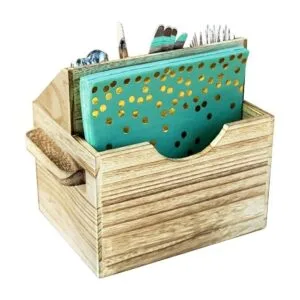 Ikee Design Soporte de utensilios de madera para cubiertos_5