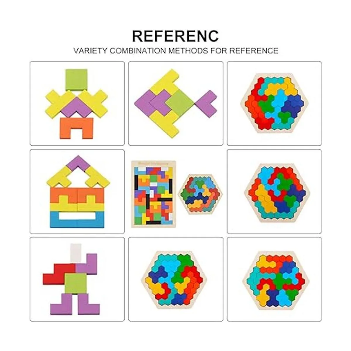 Hotusi Rompecabezas de madera para niños y adultos_3