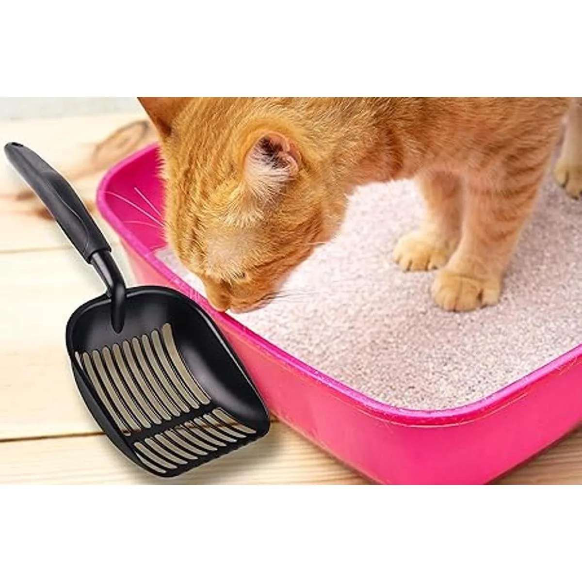 Pets First Cat Litter Scooper Ergonomic Easy Grip_6