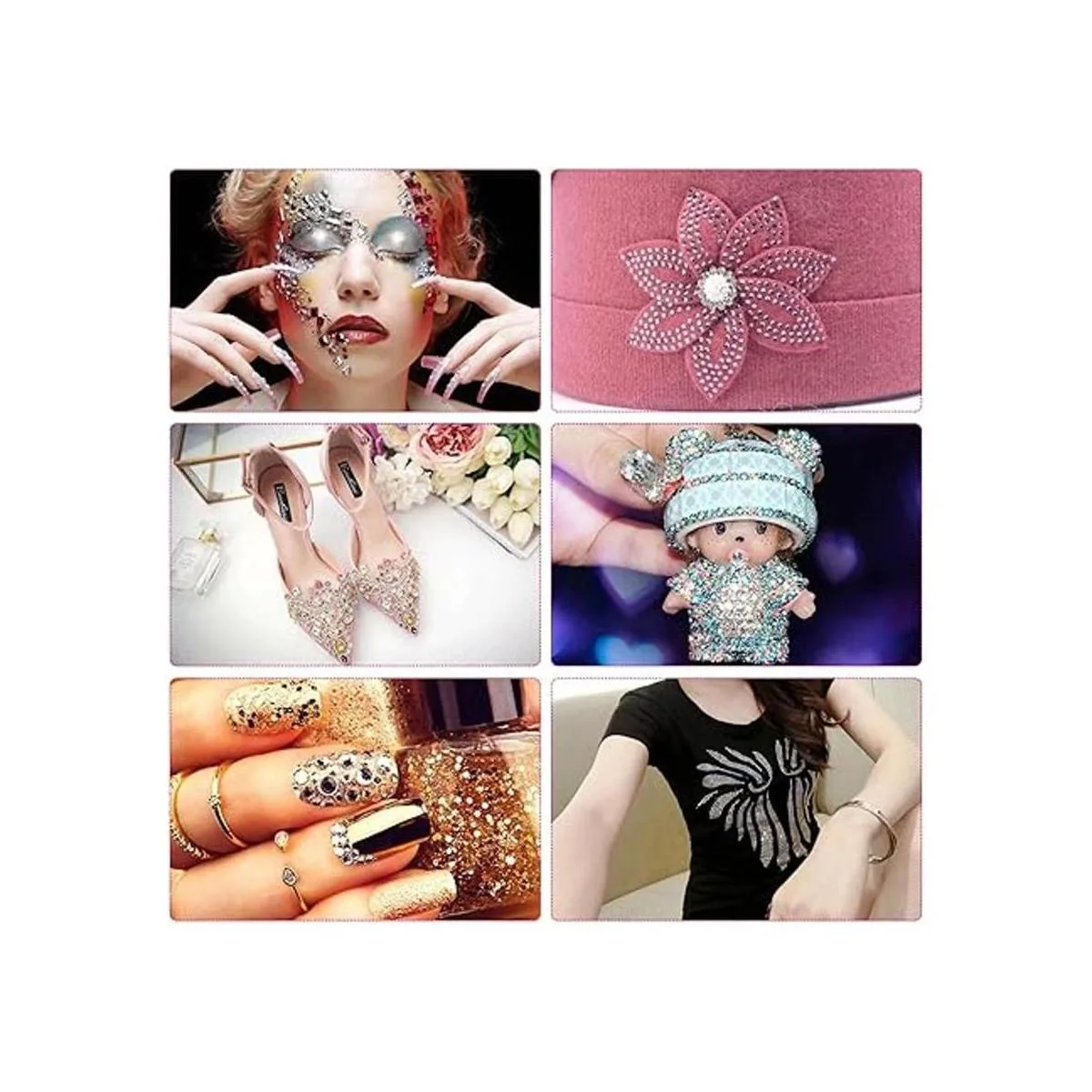 Cridoz 6040 piezas de diamantes de imitación en caliente