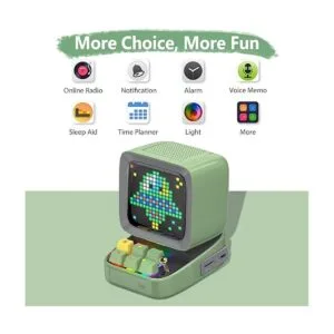 Divoom Ditoo Reloj programable con diseño de píxeles LED_5