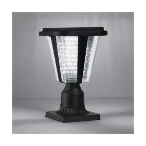 Lovus Poste de lámpara solar 6000 K luces solares para_1