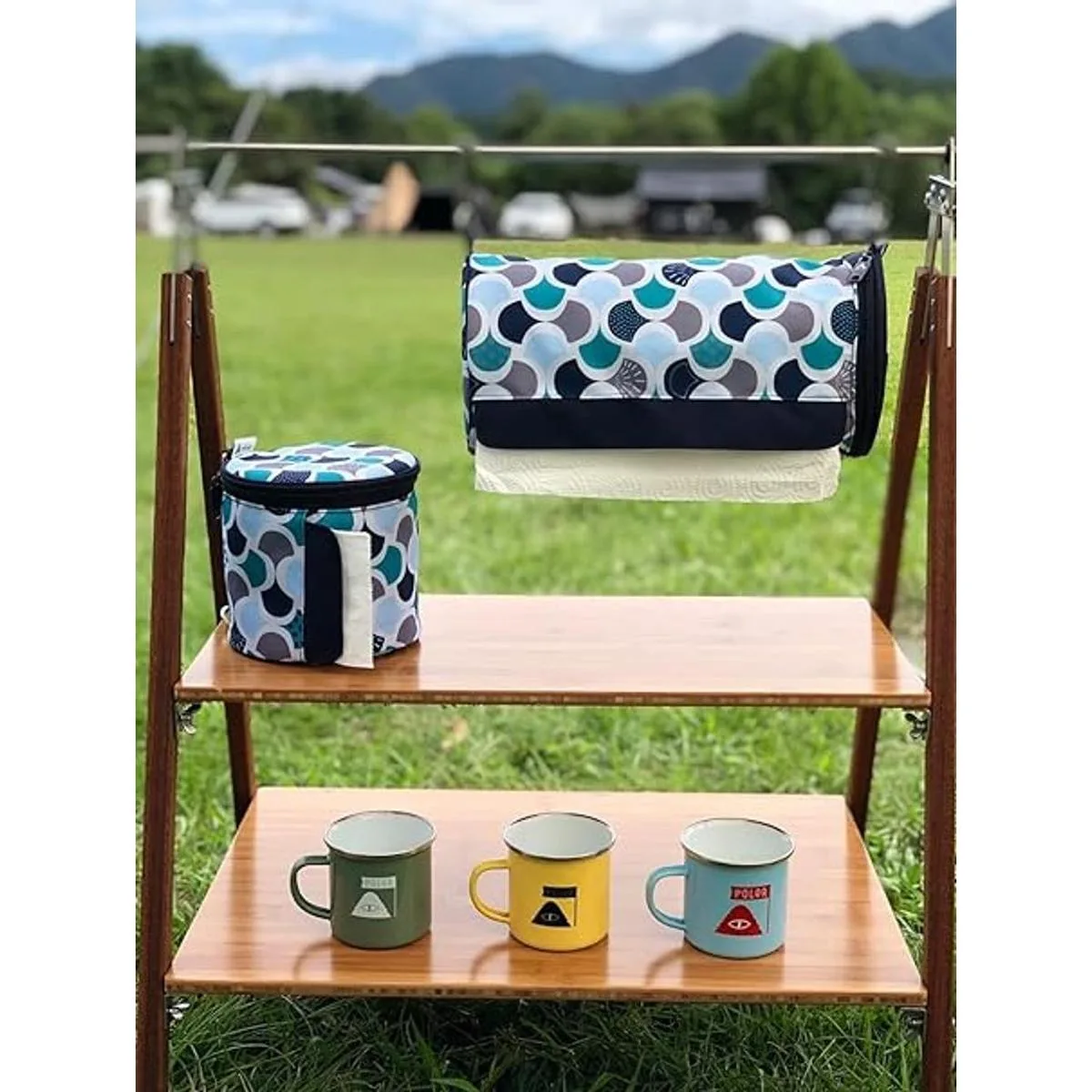 Olve Soporte para toallas de papel de cocina colgante para