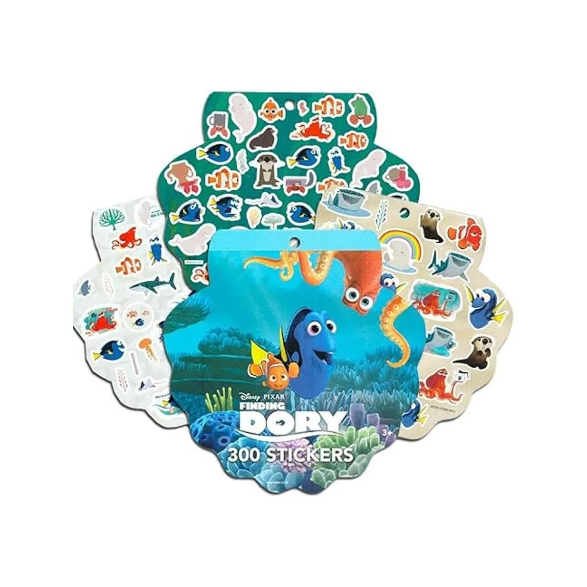 Juego de libro para colorear de tiburón para bebé incluye_3