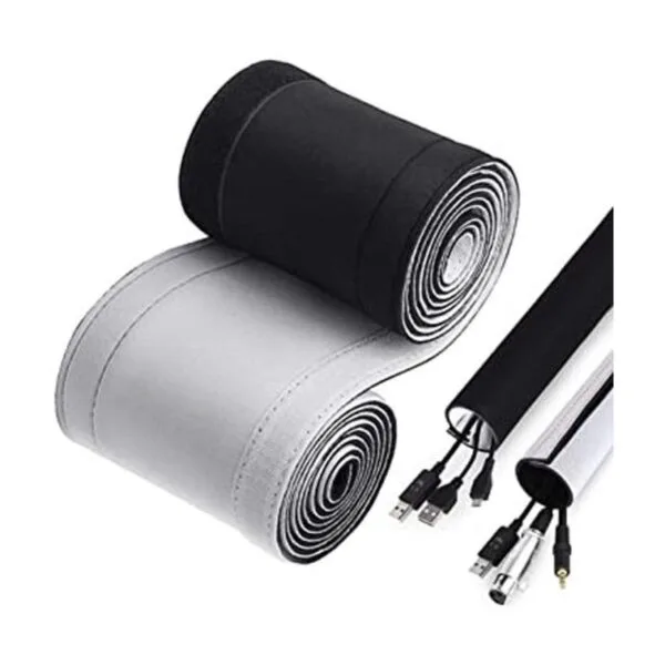 Organizador de gestión de cables de neopreno de 120_1
