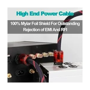 Monosaudio Cable de alimentación de CA de audio de alta_2