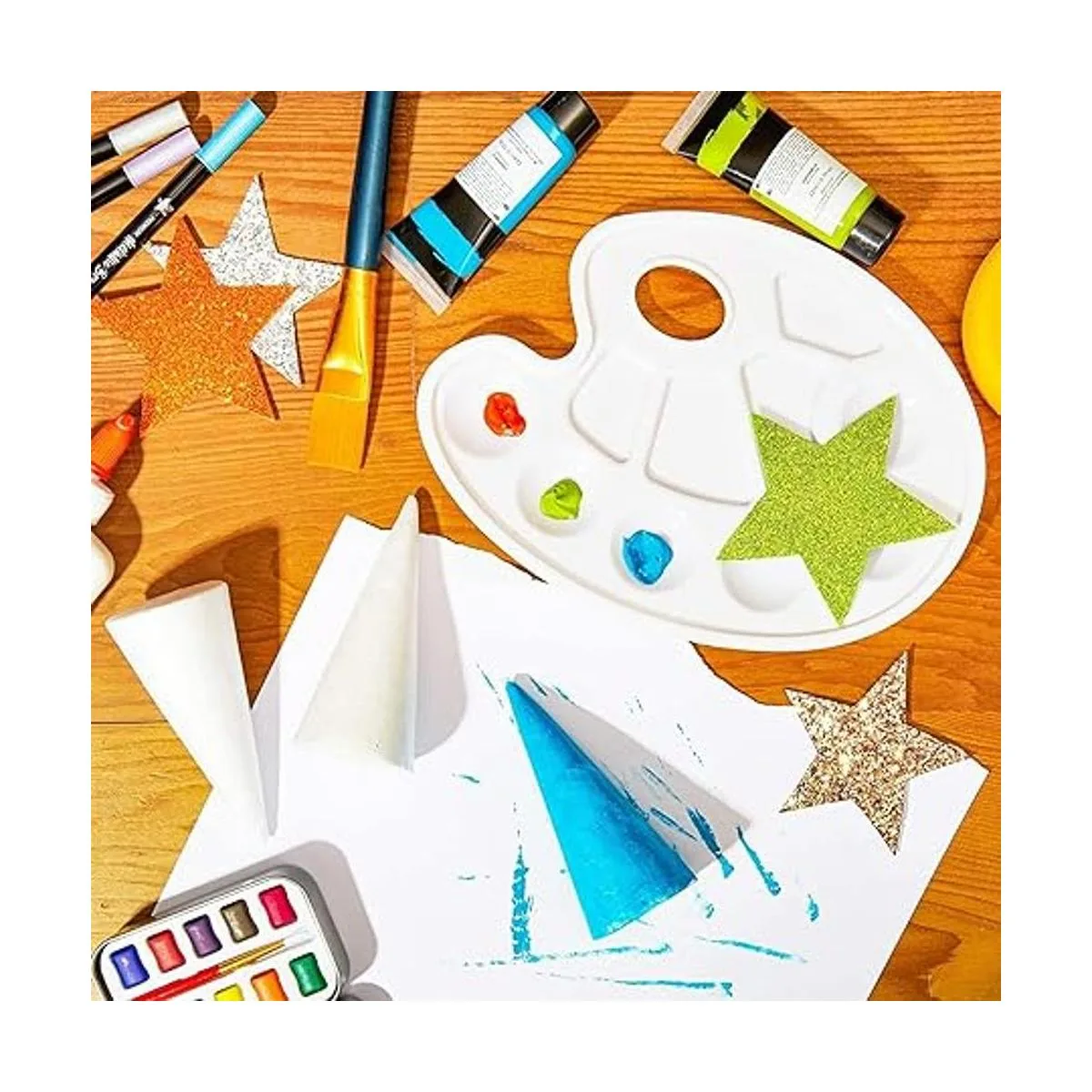 Paquete de 24 conos de espuma para manualidades_2