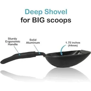 Pets First Cat Litter Scooper Ergonomic Easy Grip_2