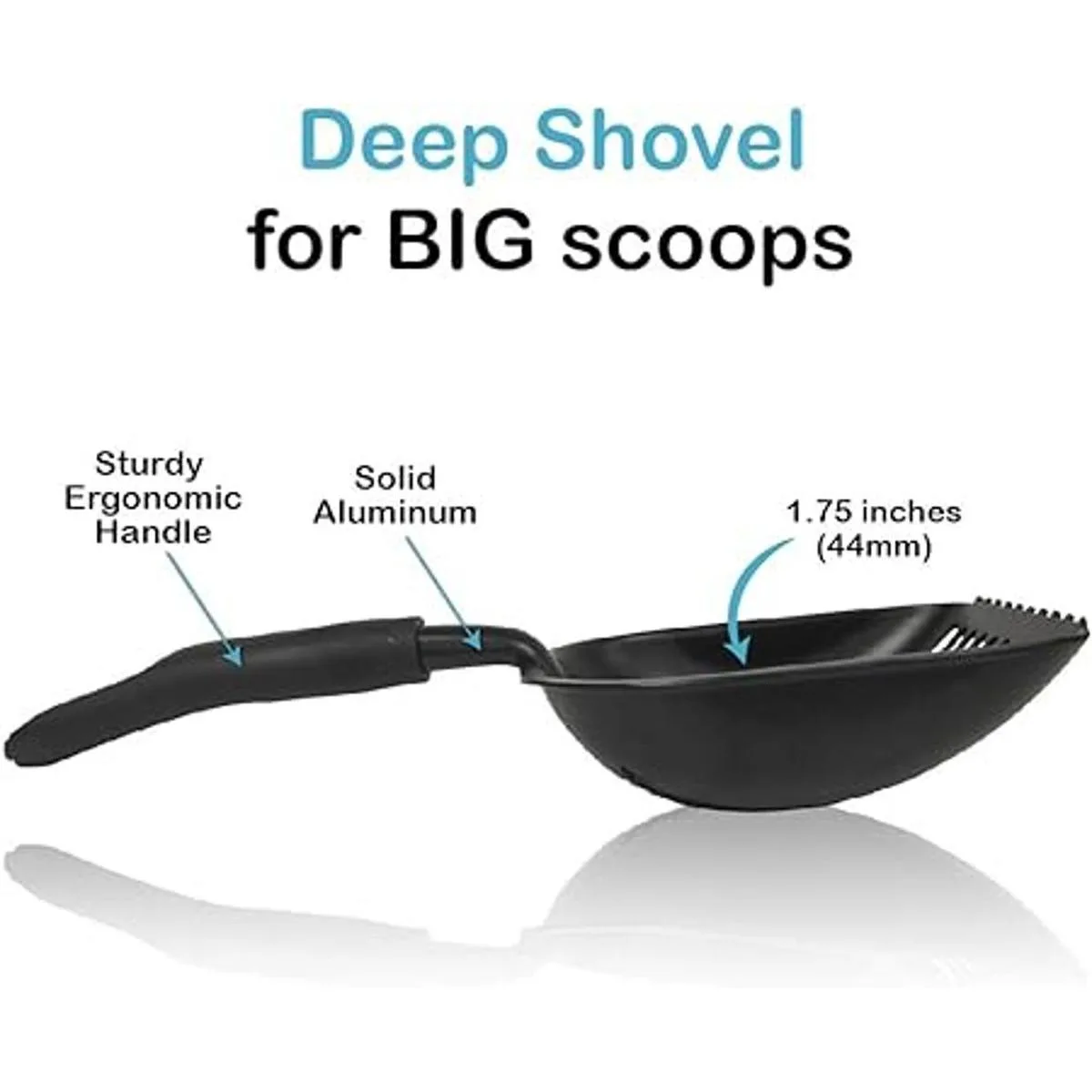 Pets First Cat Litter Scooper Ergonomic Easy Grip_2