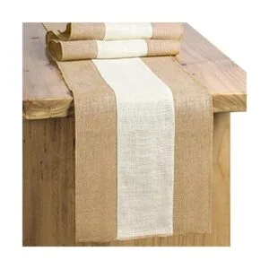 Letjolt Camino de mesa de yute_1