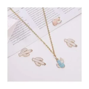 PH PandaHall 36 colgantes de cactus de 6 colores con