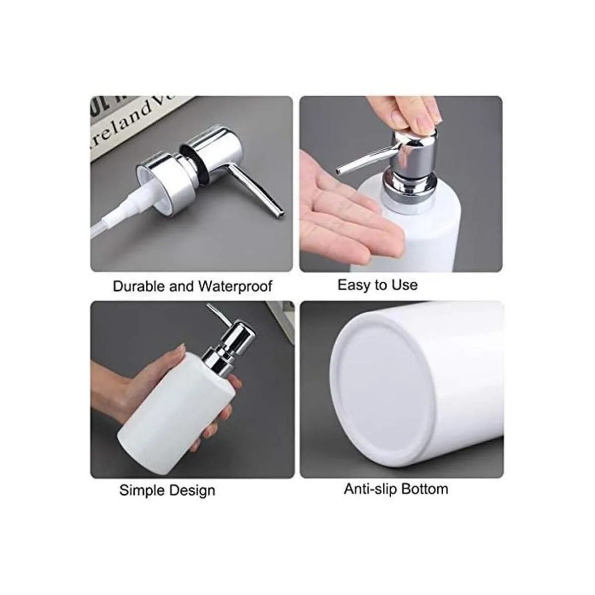 FE Dispensador de jabón dispensador de jabón líquido de