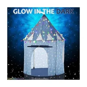 LimitlessFunN Tienda de campaña de juego para niños luces_4