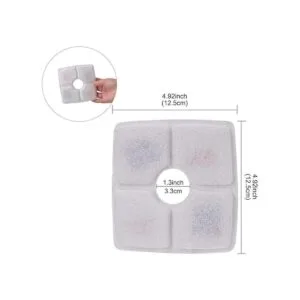 Filtros de fuente de agua para gatos 8 paquetes de