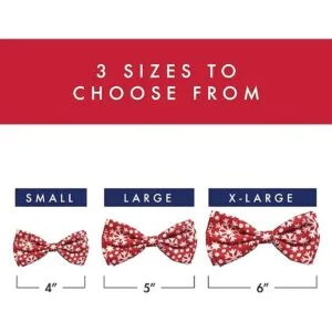 Huxley Kent Pet Bow Tie Snowflake Festive Christmas