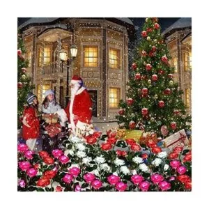 Luces solares para decoración de jardín con forma de_6