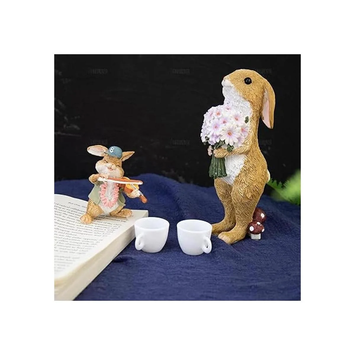 AUEAR Paquete de 20 mini tazas de café en miniatura taza