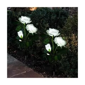 Luces solares para decoración de jardín con forma de_3