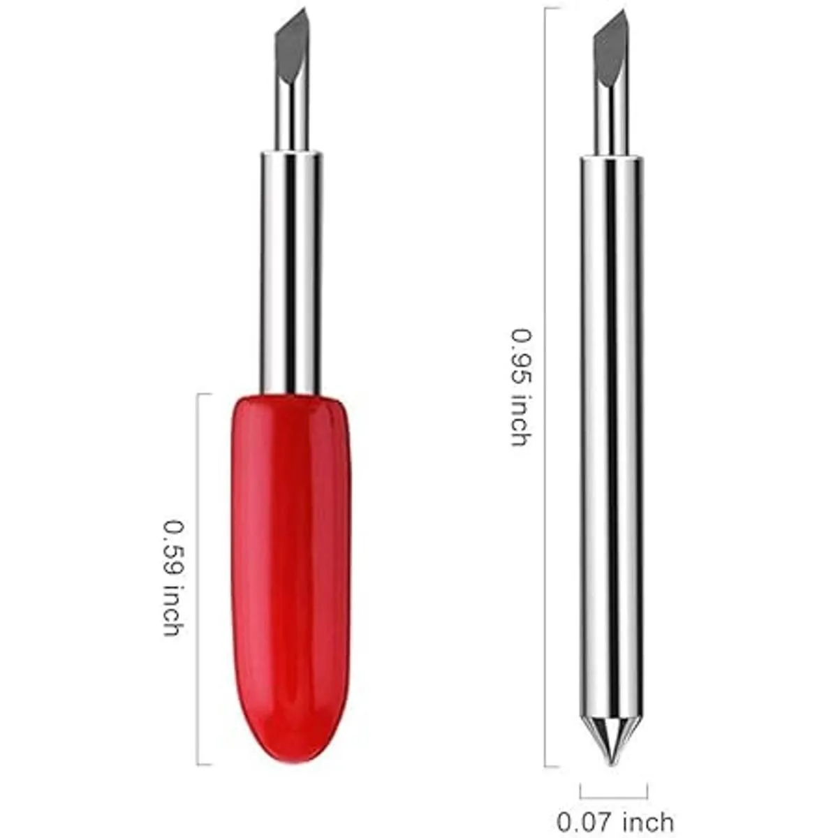 Craft Blades Paquete de 20 hojas de carburo alemán 15_4