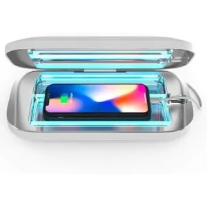 PhoneSoap Desinfectante y cargador universal de_1