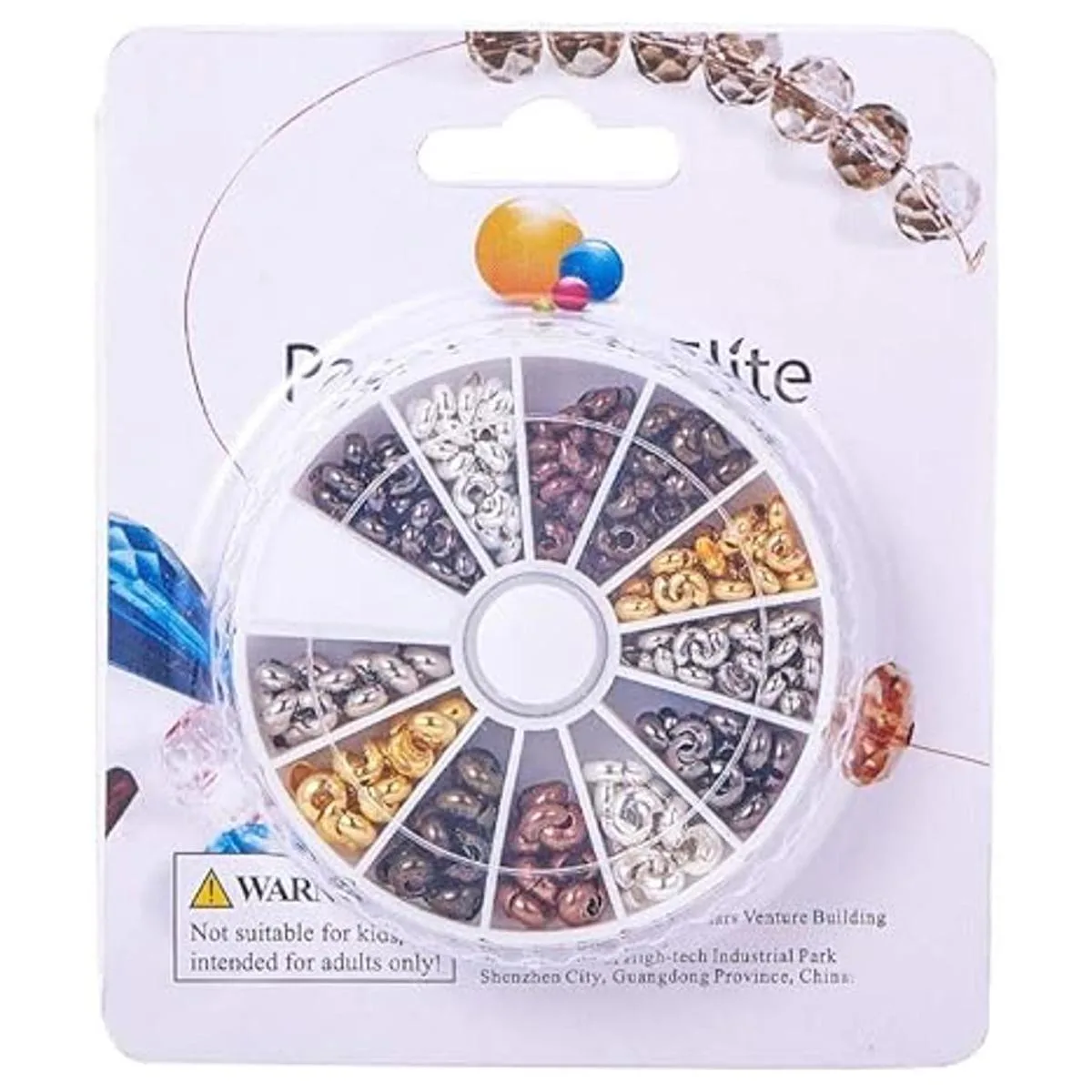 PH PandaHall 420 piezas de 6 colores de 0.118 in 0.157 in