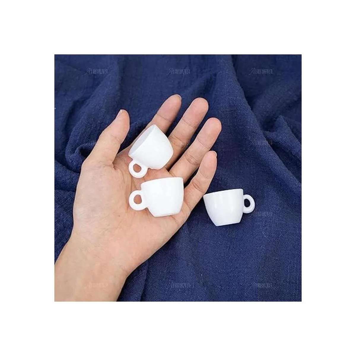 AUEAR Paquete de 20 mini tazas de café en miniatura taza