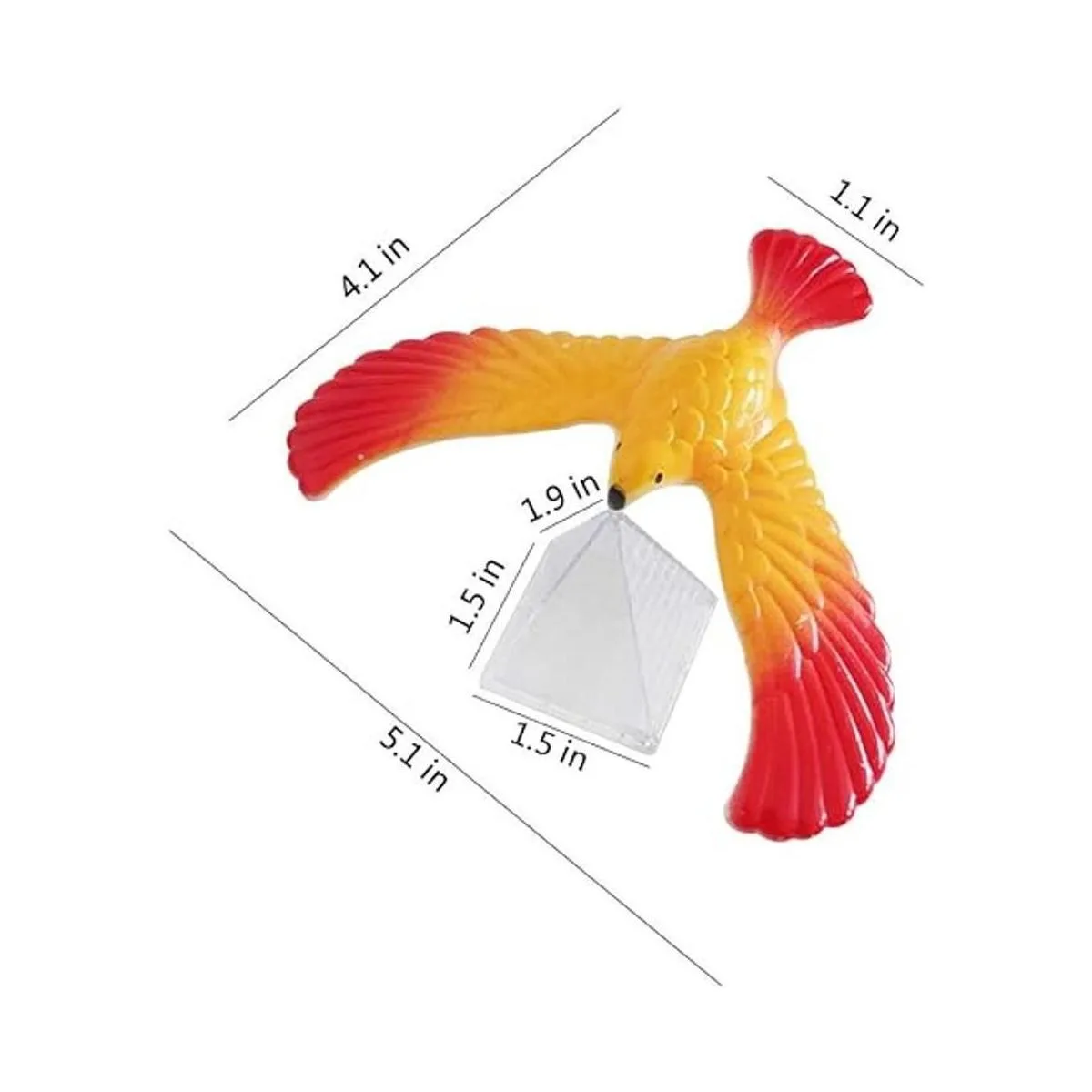 Juego de 5 piezas de equilibrio de pájaro gravedad con_6