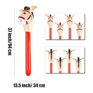 4 globos inflables con forma de caballo y palo de caballo_2