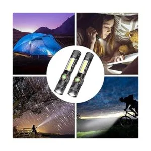 Linterna LED recargable 1000 lúmenes linterna magnética_4