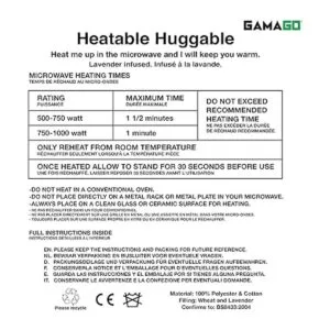 GAMAGO Almohadilla de calentamiento de aguacate y_6