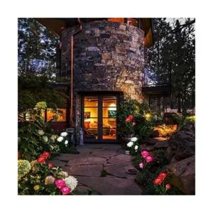 Luces solares para decoración de jardín con forma de_5