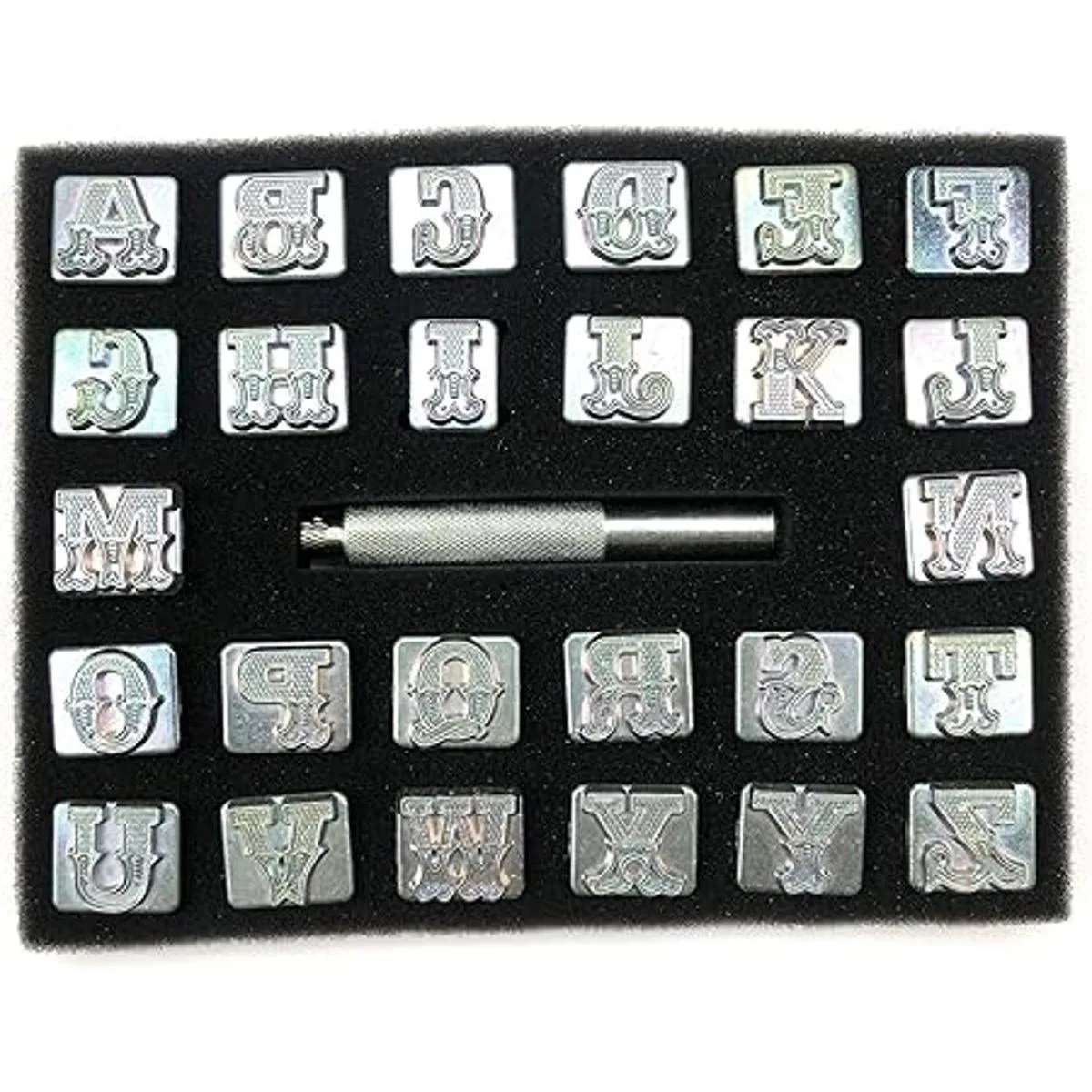 INNETOC 27 piezas de 34 0.748 in AZ letras del alfabeto_3