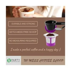 Party Bargains Cuchara de café para Keurig reutilizables K