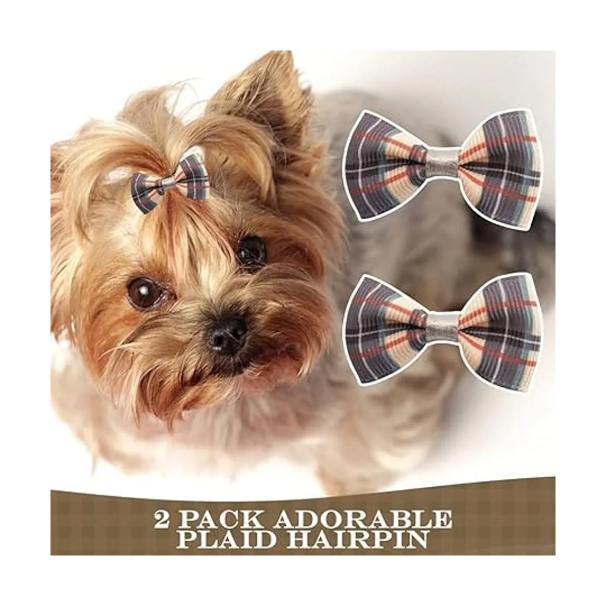 PUPTECK Collar de perro con lazo y campana pañuelo