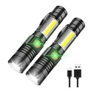 Linterna LED recargable 1000 lúmenes linterna magnética_1