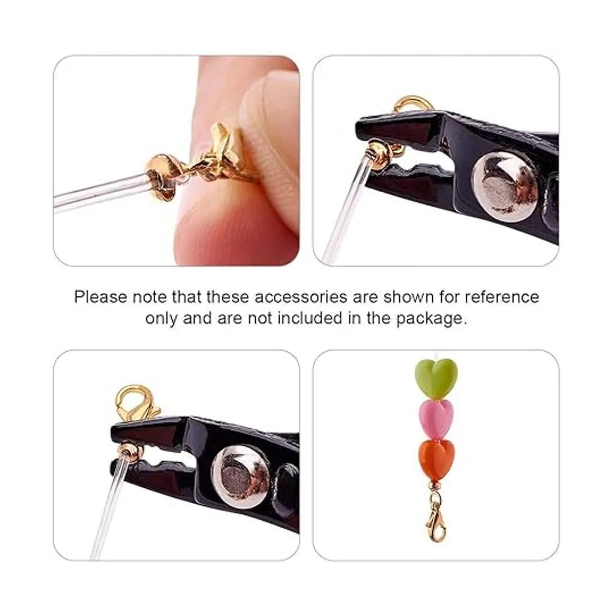 PH PandaHall 420 piezas de 6 colores de 0.118 in 0.157 in