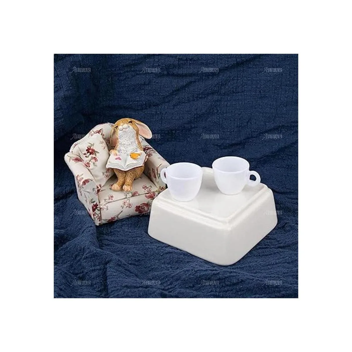 AUEAR Paquete de 20 mini tazas de café en miniatura taza