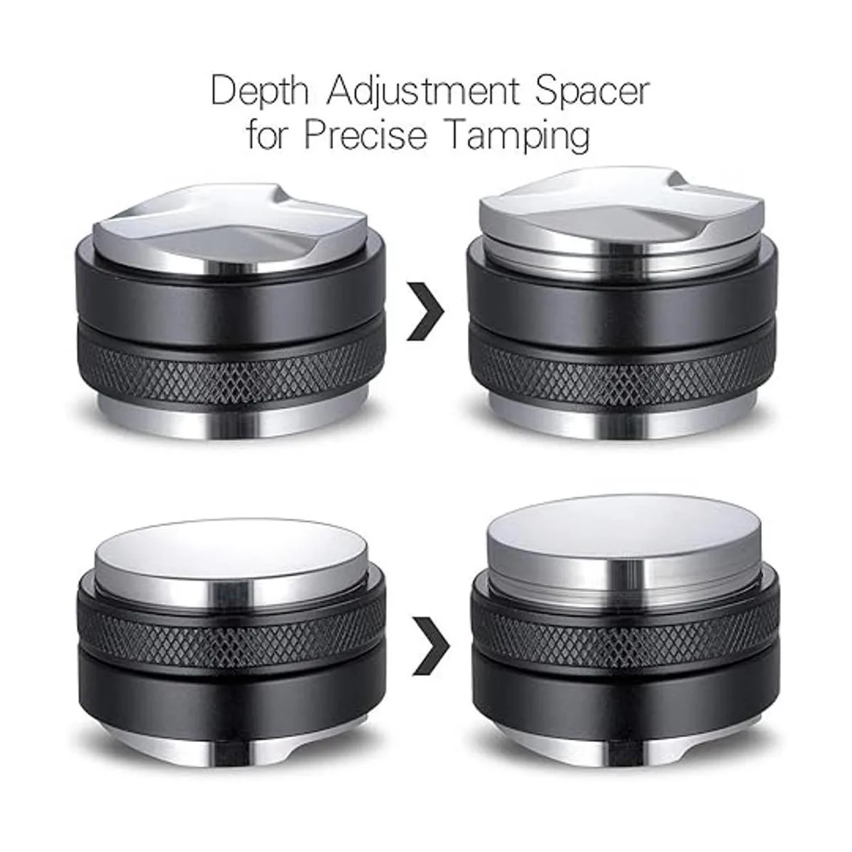 53mm Coffee Distributor Tamper MATOW Dual Head Coffee_6