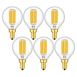 CRLight 3000 K 6 W regulable LED Candelabro bombilla_1