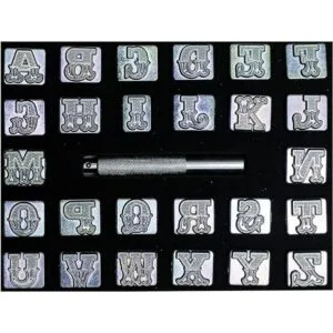 INNETOC 27 piezas de 34 0.748 in AZ letras del alfabeto_2