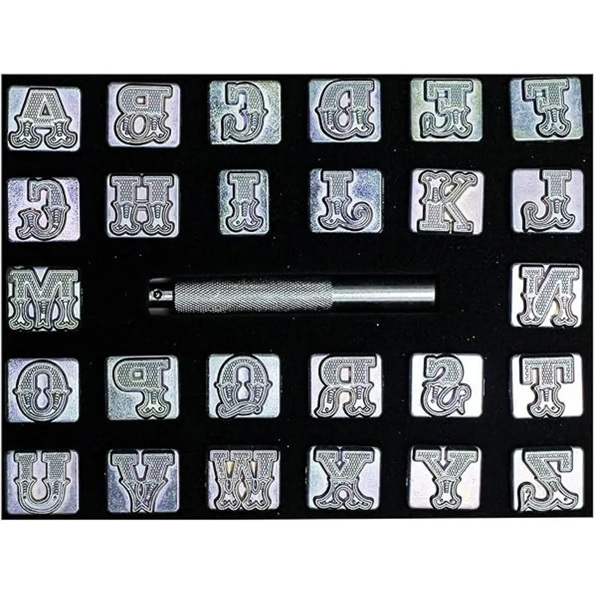INNETOC 27 piezas de 34 0.748 in AZ letras del alfabeto_2