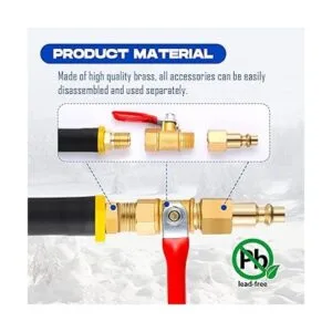 Kit de invierno para autocaravanas y adaptador de soplado